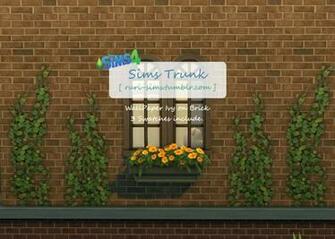 Ivy On Brick Wallpaper At Ruri Sims Image Updates
