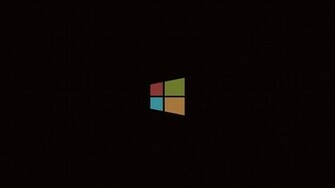 Black Background Windows Simple Minimalistic