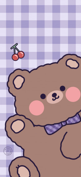 Be Positive Bear Wallpaper