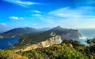 Capo Caccia Italy Scenery HD Wallpaper