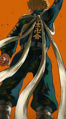 Takemichi Tokyo Revengers Di Lukisan Jepang Seni Anime