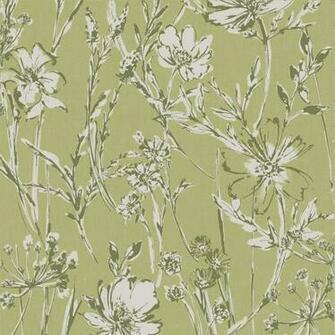 Wilko Green Botanical Shadow Wallpaper At