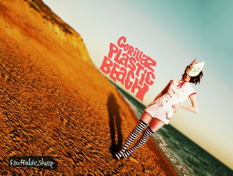 Noodle On Plastic Beach By Fluffablesheep