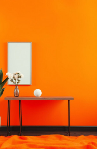 Solid Orange Wallpaper