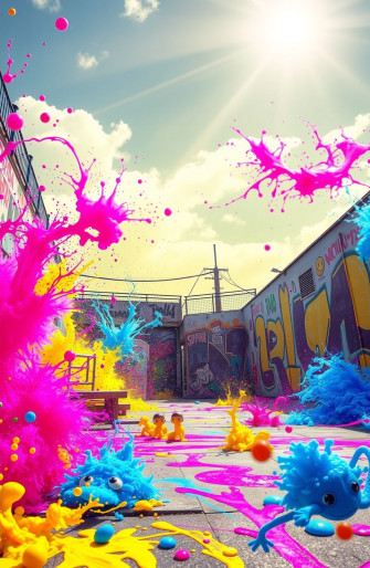 Splatoon Background