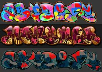 Creator Grafitti Alphabet Letters New Graffiti 3d Wallpaper