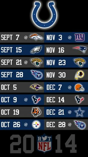 Nfl Schedule Wallpaper For iPhone Of Nflrt
