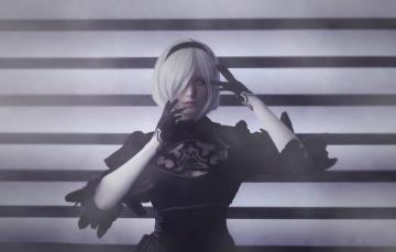 Wallpaper Cosplay Nier Automata 2b No Yorha Image For