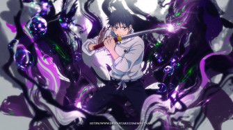 Yuta Anime Vs Cartoon Shadow Background