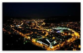City Lights At Night Wallpaper