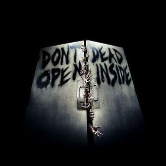 Ios7 Walking Dead Inside Parallax HD iPhone iPad Wallpaper