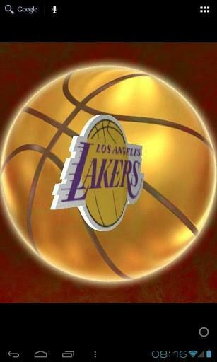 Bigger La Lakers 3d Live Wallpaper For Android Screenshot