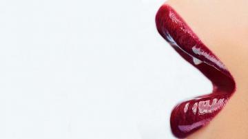 Mouths Closeup Lipstick Red Lips Wallpaper HD