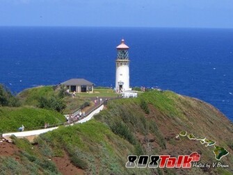 K Lauea Lighthouse Is Located In On The Island Of Kaua