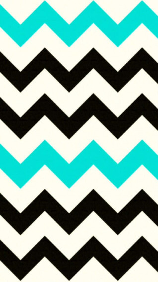 Stay Connected With This Stylish Chevron iPhone Wallpaper