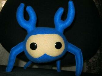 Blue Spycrab Plush By Hicsoshuks
