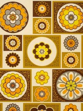 Retro Vinyl Wallpaper Vintage Panton