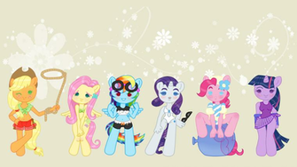 My Little Pony Friendship Is Magic Chibi Mlp