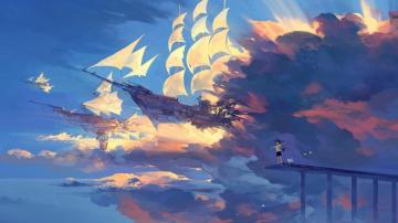 Anime Illustration Wallpaper Top
