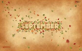 The September Fall Leaves Wallpaper