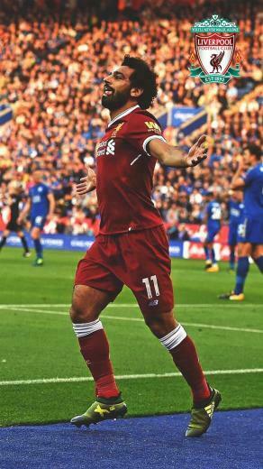 Mohamed Salah Liverpool iPhone Wallpaper 3d