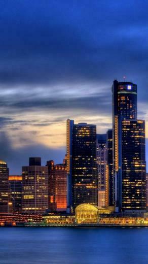 Detroit iPhone Wallpaper Background X The Usa In