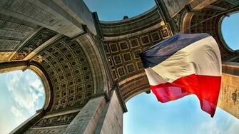 Arc De Triomphe France Flag Beautiful Places