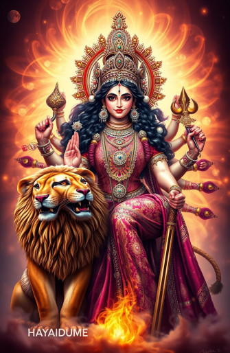 God Durga HD Wallpaper
