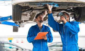 Two Car Mechanic Technician Wallpaper