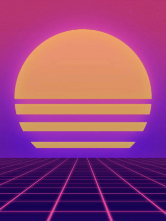 Retro 80s Aesthetic Wallpaper