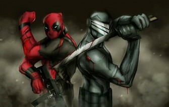 Deadpool Snake Eyes Wallpaper By Suspension99