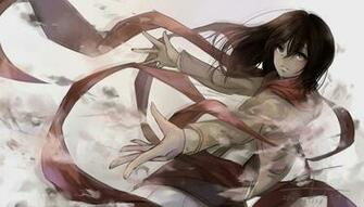 Attack On Titan Shingeki No Kyojin Girl Anime HD Wallpaper Background