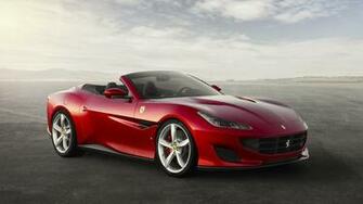 Red Ferrari Convertible Coupe Photo HD Wallpaper