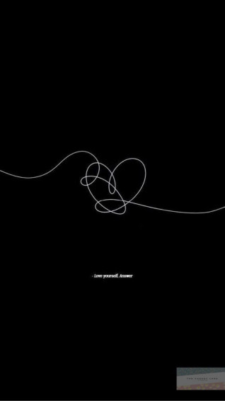 Heart Artwork Black Aesthetic Wallpaper Mobcup