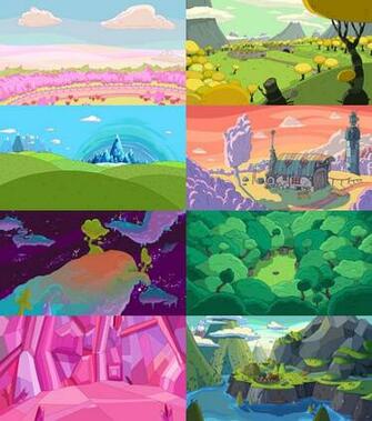Marinersubmariner Adventure Time Backgroundthe Art Direction On This
