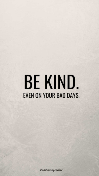 Be Kind Wallpaper