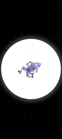 One Piece Luffy Moon Wallpaper Tela De Bloqueio Anime