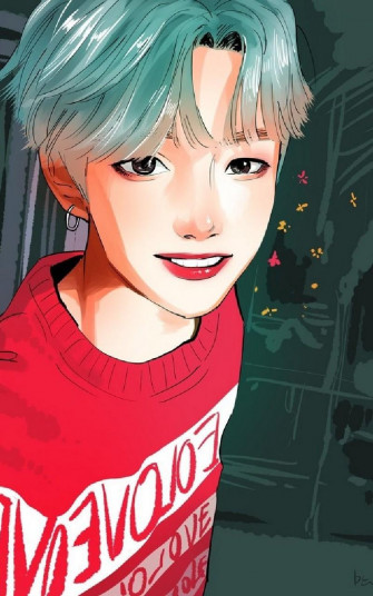 Bts Anime Wallpaper On