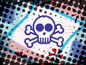 Purple Skull Wallpaper
