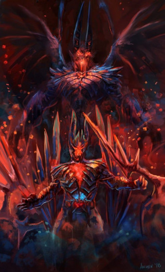 Terrorblade By David Simons Dota2 Dota Wallpaper