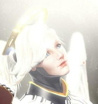 Overwatch Mercy Face By Themaestronoob