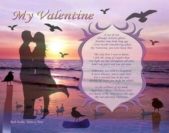 Valentine Happy Valentines Day My Love Image Stock