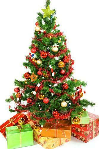 Christmas Tree iPhone Wallpaper Lights
