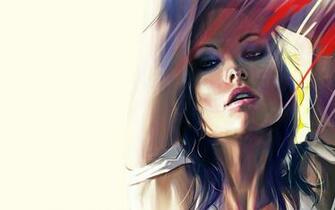 Girl Artwork Wallpaper