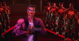 Saints Row Gat Out Of Hell Pre This Game Has An Armchair That