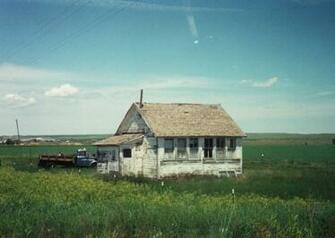 Old School House Wallpaper