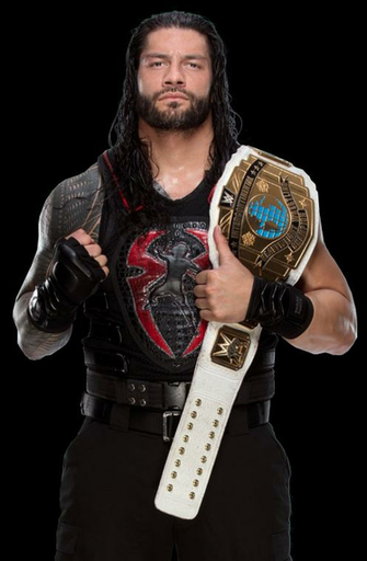 Roman Reigns Intercontinental Champion Render By