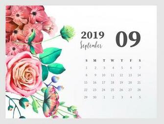 September Calendar Printable Blank Templates Pdf
