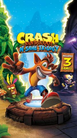 Wallpaper Crash Bandicoot N Sane Trilogy 4k E3 Poster
