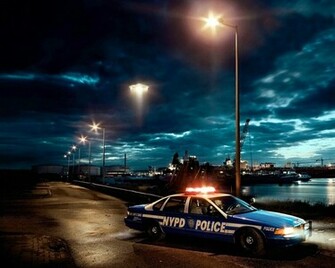 Police Car Wallpaper At Night